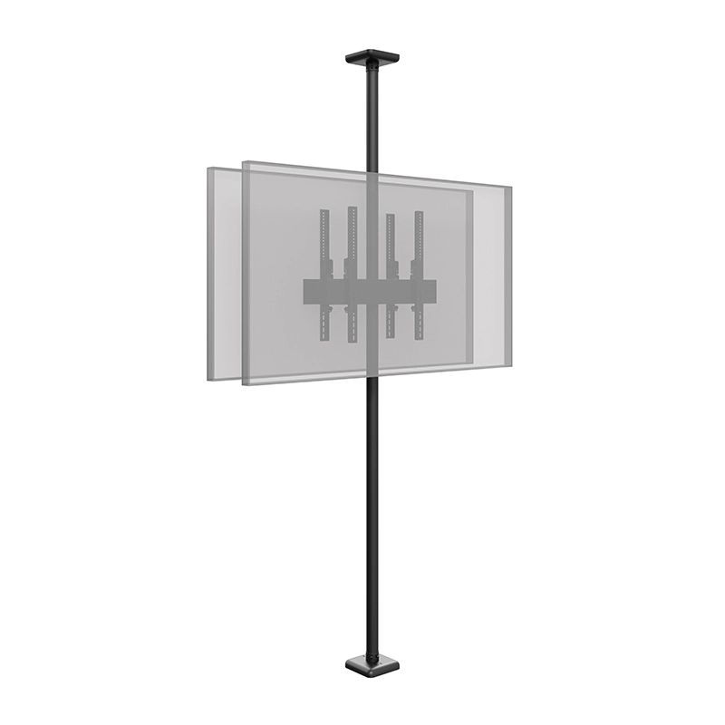 Hagor CPS Floor-Ceiling Back-2-Back 3303 - Boden-Decken-Halterung 2x 46-65 Zoll - max. 40 kg je Display - VESA 600x400 - neigbar - schwarz