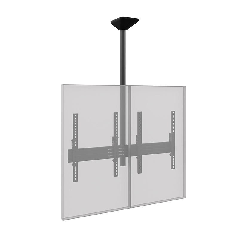 Hagor CPS Menuboard D2P 46-65" - Deckenhalterung 2x Portrait - max. 40 kg - VESA 400x600 - 1209 mm - schwarz