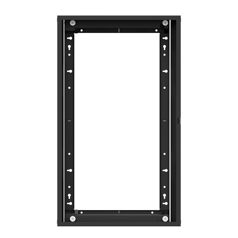 Hagor WH Hisense 55OP90FE 5688 - Outdoor-Wandhalterung displayspezifisch für Hisense 55OP90FE - hochwetterfest - Landscape und Portrait - Schwarz