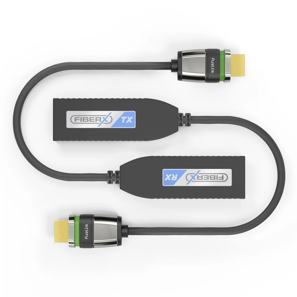 PureLink FiberX FX-P355 - HDMI 2.0 Glasfaser Extender - bis 1000 m - 4K 60Hz - 18 Gbps - Pigtail SC Multimode - schwarz