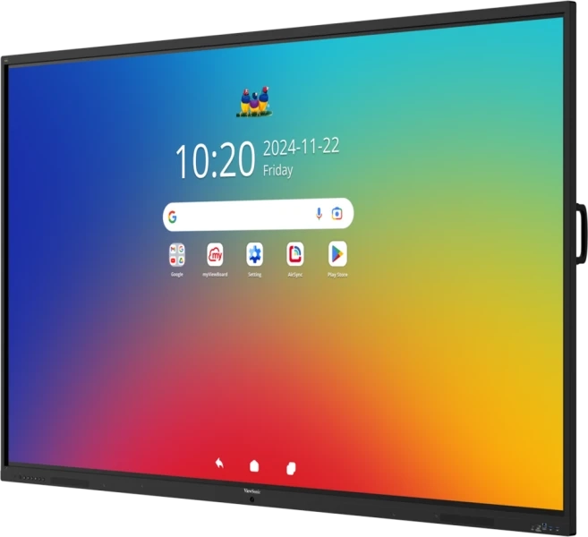 ViewSonic IFP9841-1-1C - Interaktives Touch-Display 98 Zoll - UHD 4K - Android 16 EDLA - 64-Punkt-Touch - 55W Audio - VESA 800x600