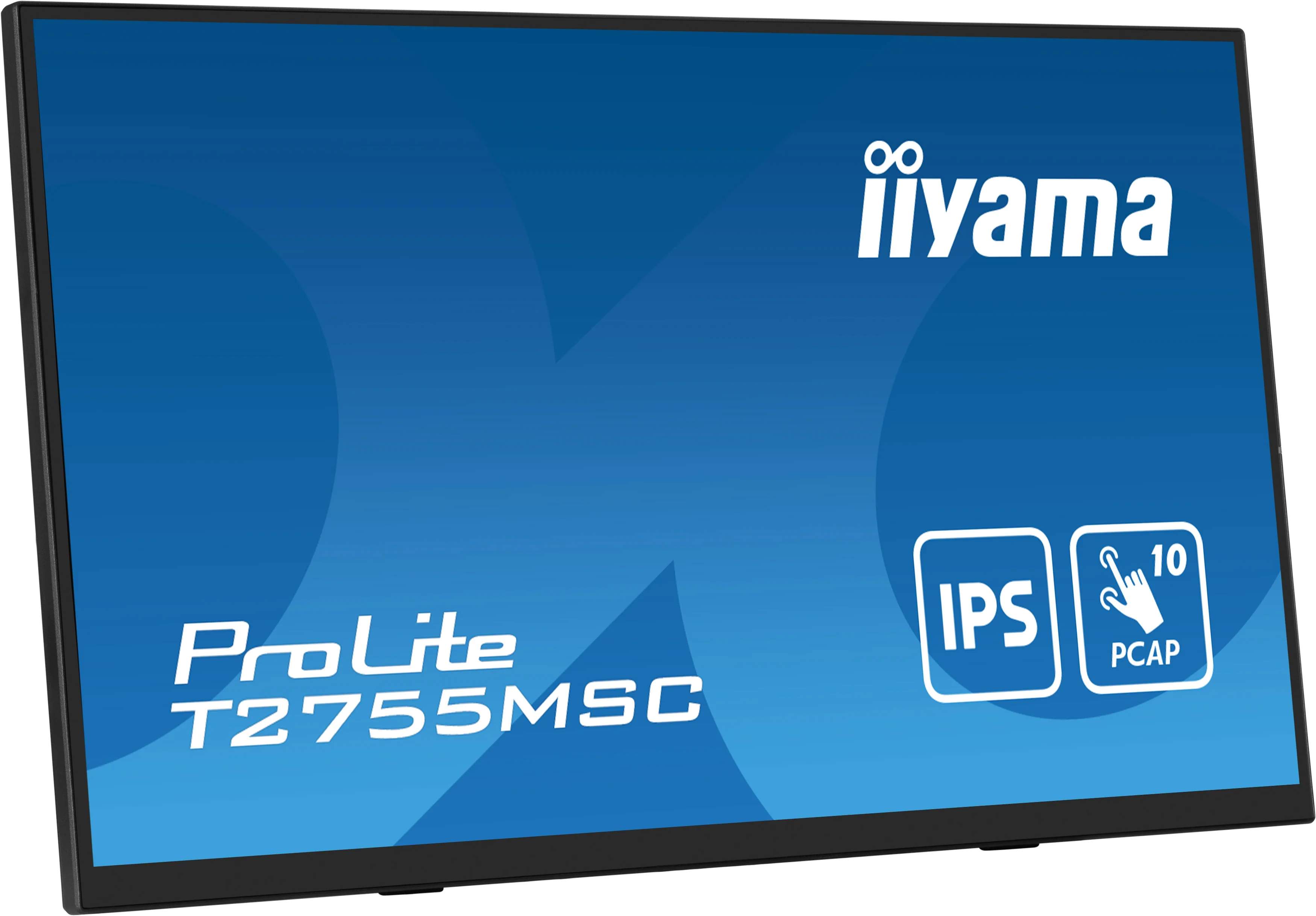 iiyama ProLite T2755MSC-B1 - 27" Touch Display - Full HD IPS - 360 cd/m² - NO-OS - VESA 100x100 - schwarz