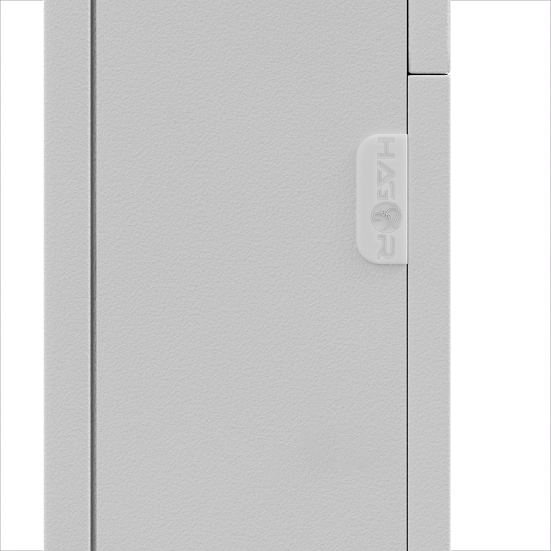 Hagor CON-Line Big FS 75-98" 2768 - Medienstele freistehend breiter Korpus - 75-98" - Landscape - max. 100 kg - VESA 200x200-900x800 - Weiß