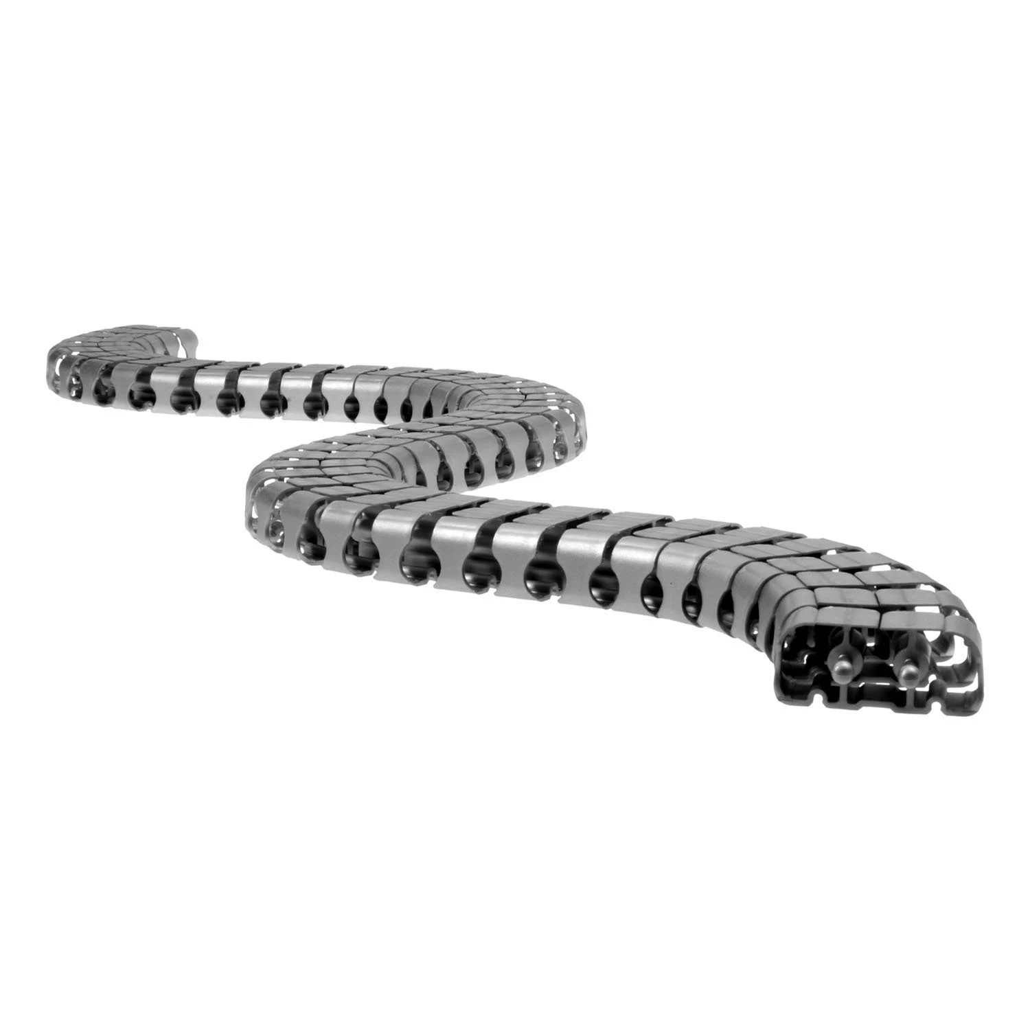 Kindermann Kabelschlange 1m Classic silber