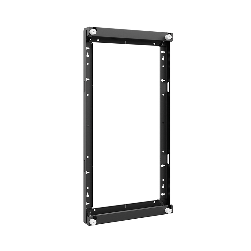Hagor WH LG XE4 55" 5868 - Outdoor-Wandhalterung für LG 55XE3P-B / 55XE4F - hochwetterfest - Landscape und Portrait - Schwarz