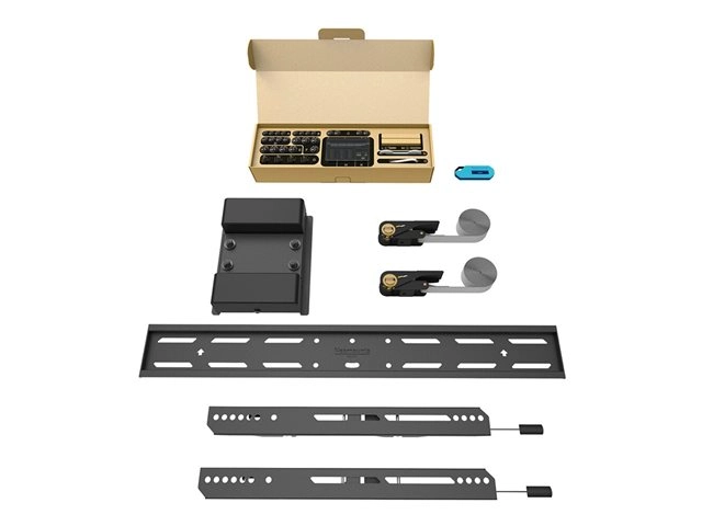 Neomounts WL30S-910BL16 - Display-Säulenhalterung 40-75" - Fest - Abschließbar - Säulendurchm. 25-100 cm - max. 50 kg - VESA 200x100-600x400 - schwarz