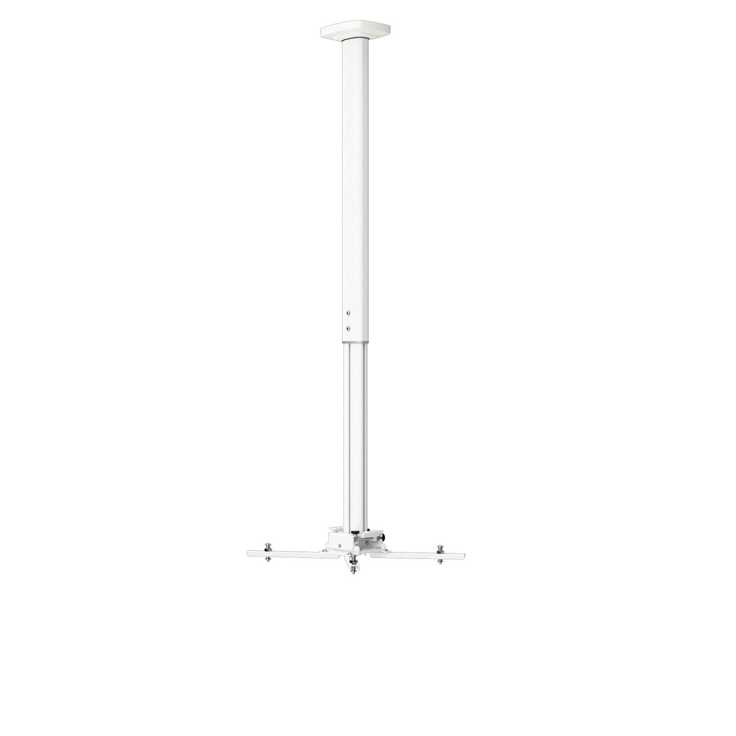 Kindermann Premium MA 150 7460000151 - Beamer-Deckenhalterung 86-150 cm - max. 30 kg - Aluminium - TÜV/GS - weiß