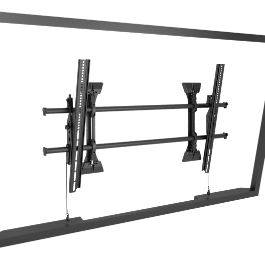 Chief XTM1U Fusion - Wandhalterung 55-100" - Landscape - neigbar +5°/-12° - max. 113,4 kg - VESA 100x100-1070x600 - schwarz