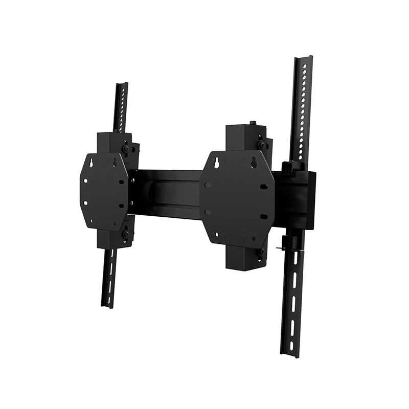 Hagor WH Synchron HD 8432 - Schwerlast-Wandhalterung 55-75" - Landscape - neigbar ±7,5° - max. 150 kg - VESA 600x600 - Schwarz