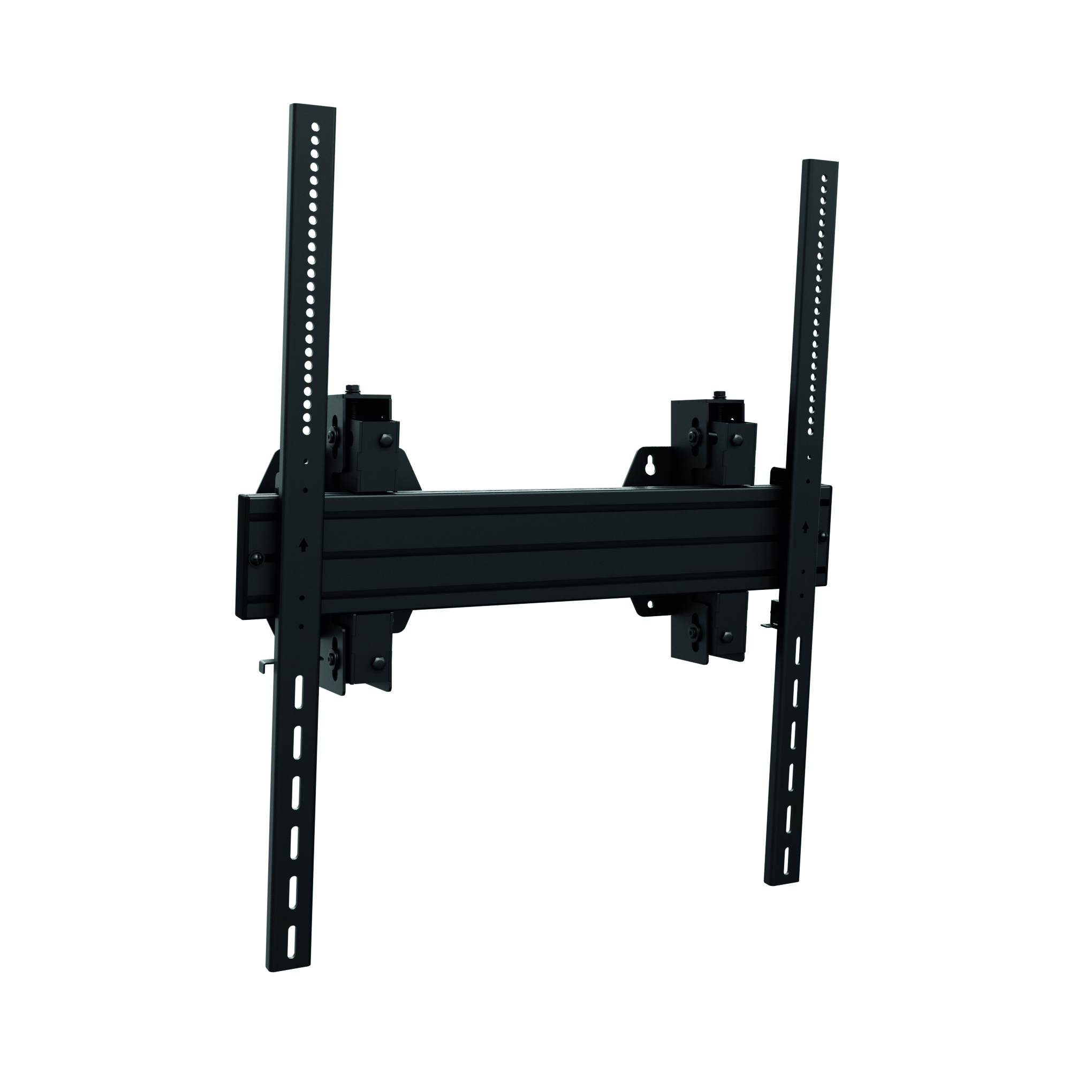 Hagor WH Synchron HD 8433 - Schwerlast-Wandhalterung 65-98" - Portrait - neigbar ±7,5° - max. 150 kg - VESA 600x800 - Schwarz