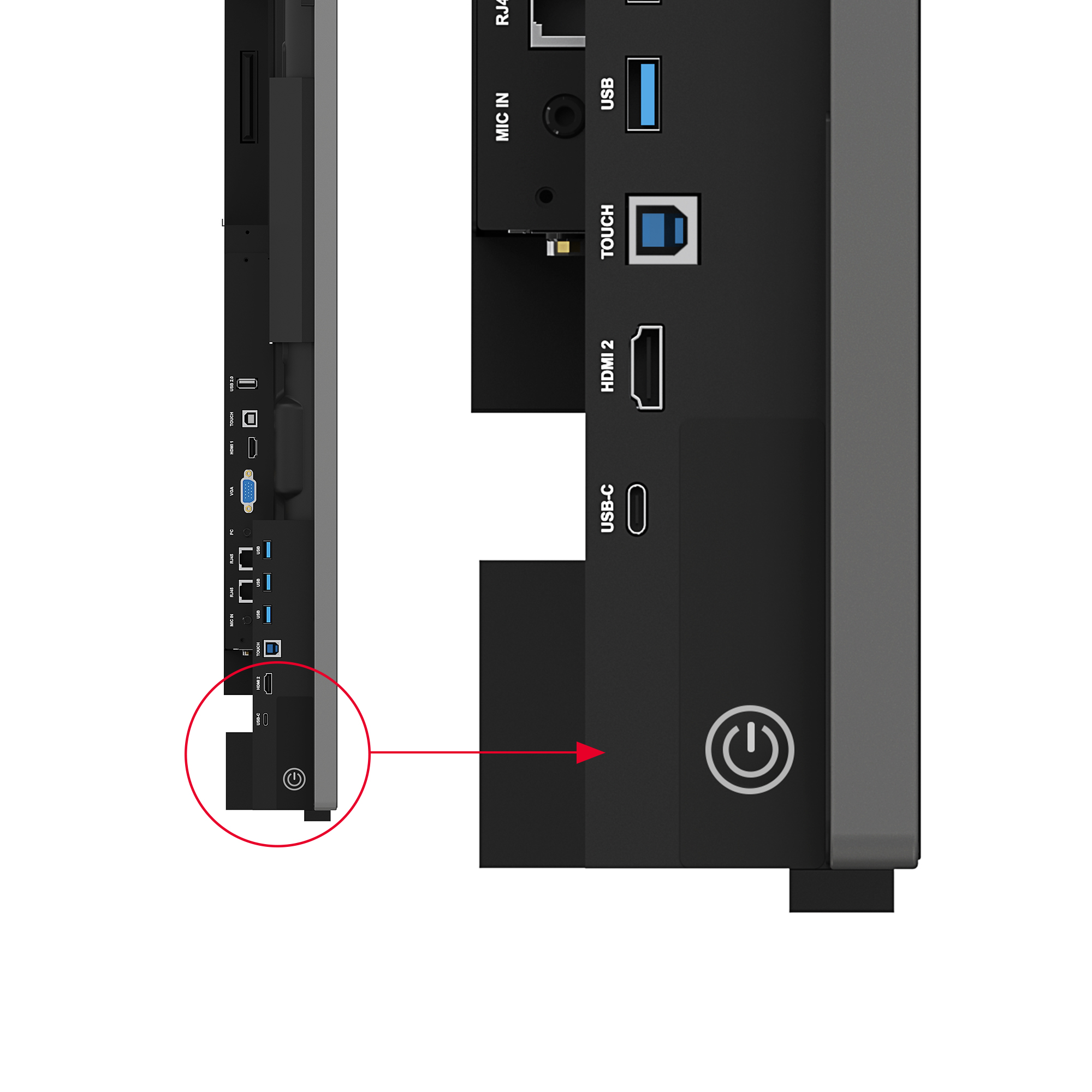 Kindermann TD-4086 Touchdisplay - 86" PCAP & No-OS