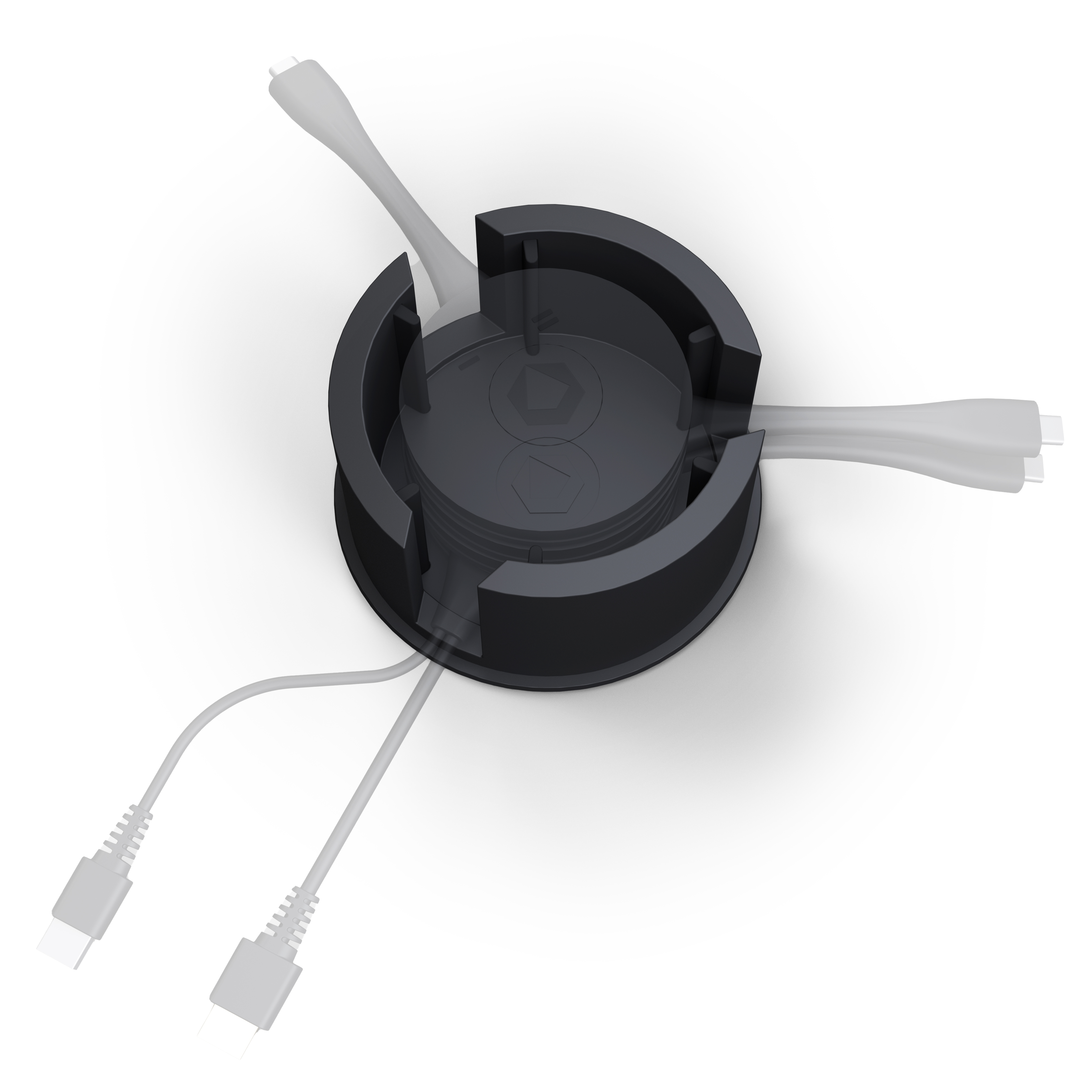 Kindermann Klick & Show TRAY-4K – Elegante Aufbewahrung für bis zu 4 Transmitter