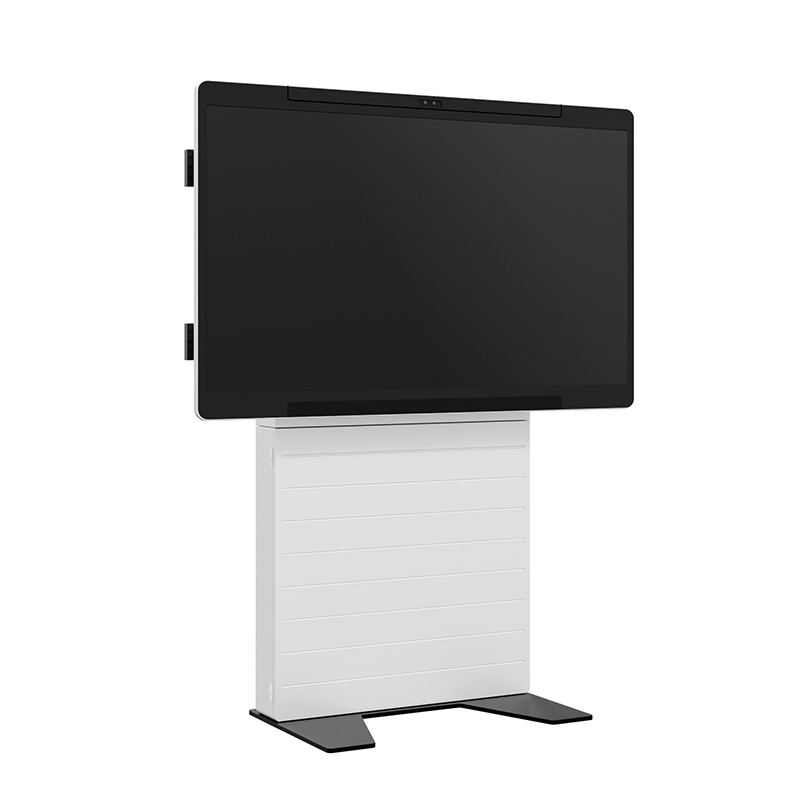 Hagor CON-Line Big FS Cisco WebEx Board Pro 75" 2782 - Medienstele freistehend - displayspezifisches Lochbild - Landscape - VESA-frei - Weiß/Schwarz