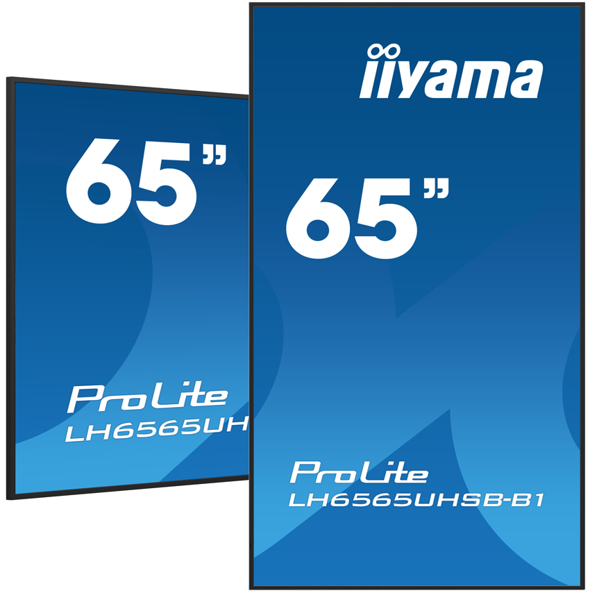 iiyama ProLite LH6565UHSB-B1 - 65" 4K Digital Signage Display, 800 cd/m², Android 11