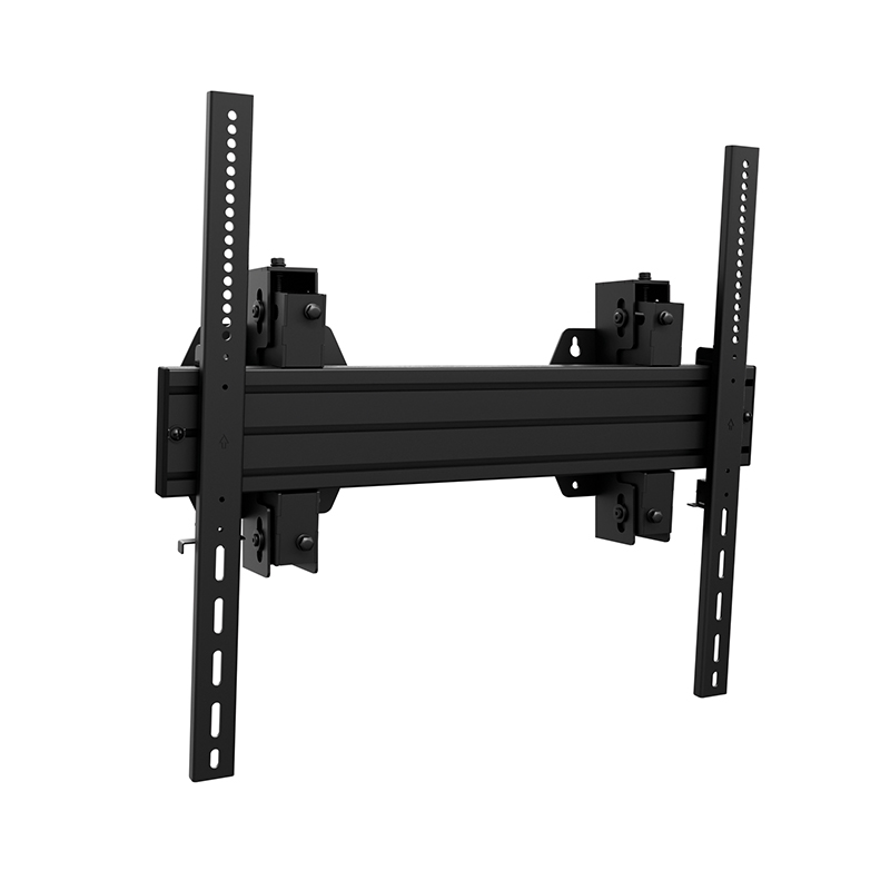 Hagor WH Synchron HD 8432 - Schwerlast-Wandhalterung 55-75" - Landscape - neigbar ±7,5° - max. 150 kg - VESA 600x600 - Schwarz