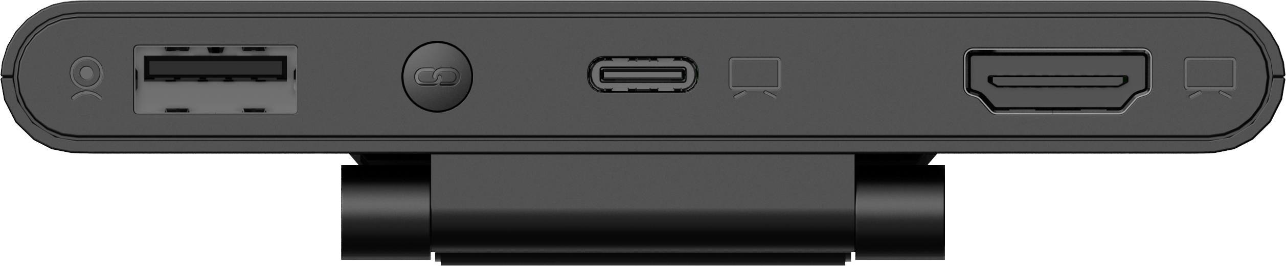 iiyama WP-MEET03M - Kabellose Präsentationslösung - 4K UHD Screencast - 360°-Mikrofonarray - USB-C Plug-and-Play - schwarz