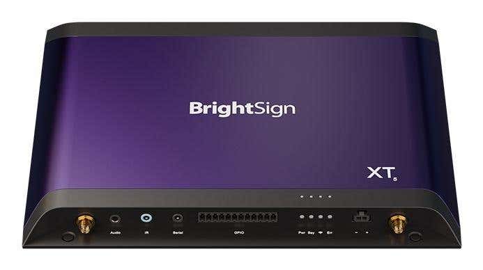 BrightSign XT1145 - 8K Digital Signage Player - HDMI-Eingang - PoE+ - BrightSignOS