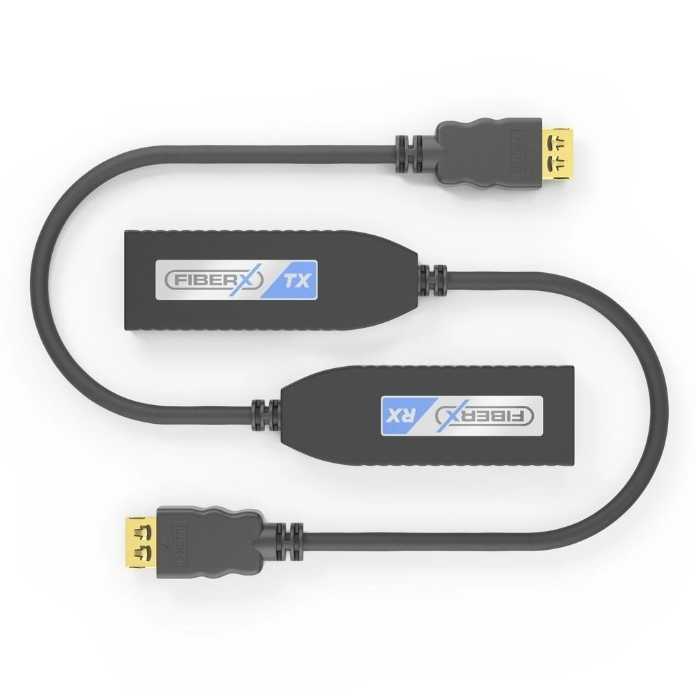 PureLink FiberX FX-P350 - HDMI 2.0 Pigtail Extender Glasfaser - bis 1000 m - 4K@60Hz - 18 Gbps - schwarz