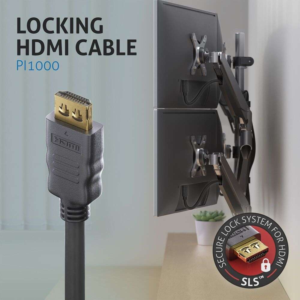 PureLink PI1000-200 - HDMI 1.4 Kabel - 20 m - 4K 30 Hz - 10,2 Gbps - schwarz