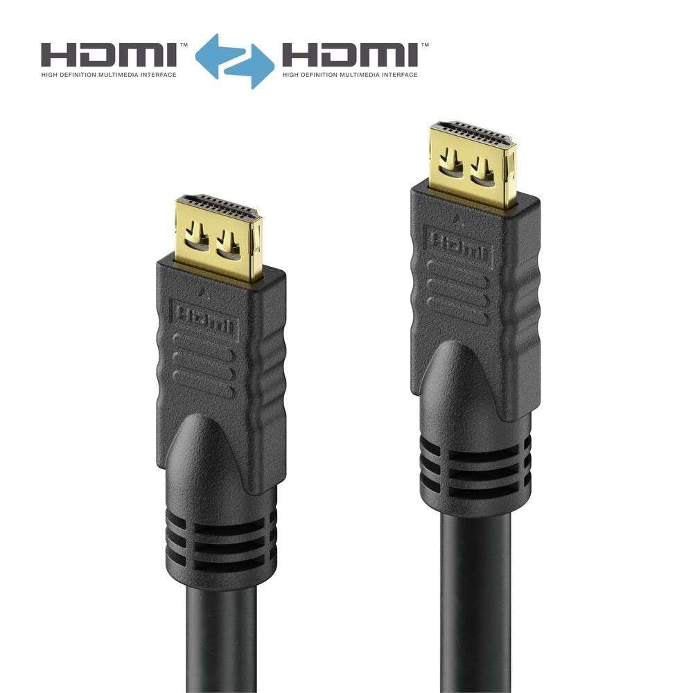 PureLink PI1000-075 - HDMI 1.4 Kabel - 7,5 m - 4K 30 Hz - 10,2 Gbps - schwarz