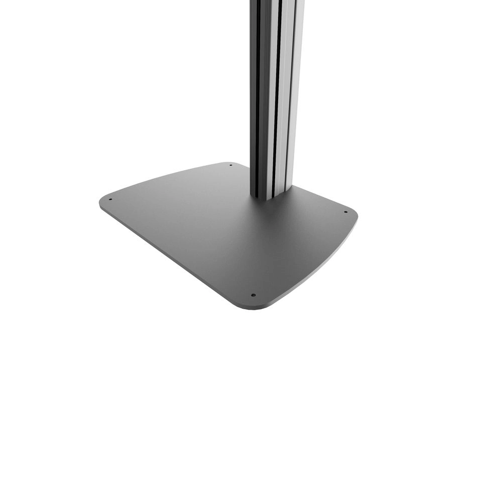 EDBAK STDV100 - Bodenständer 40-75" Landscape - neigbar - höhenverstellbar 250-1650 mm - max. 80 kg - Sicherheitsbefestigung - schwarz