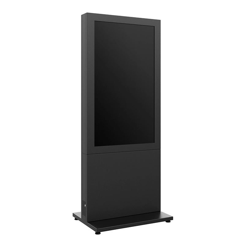 Hagor HP Kiosk 55" FS - Indoorstele 55" Portrait - abschliessbar mit Mini-PC-Fach - Graphit