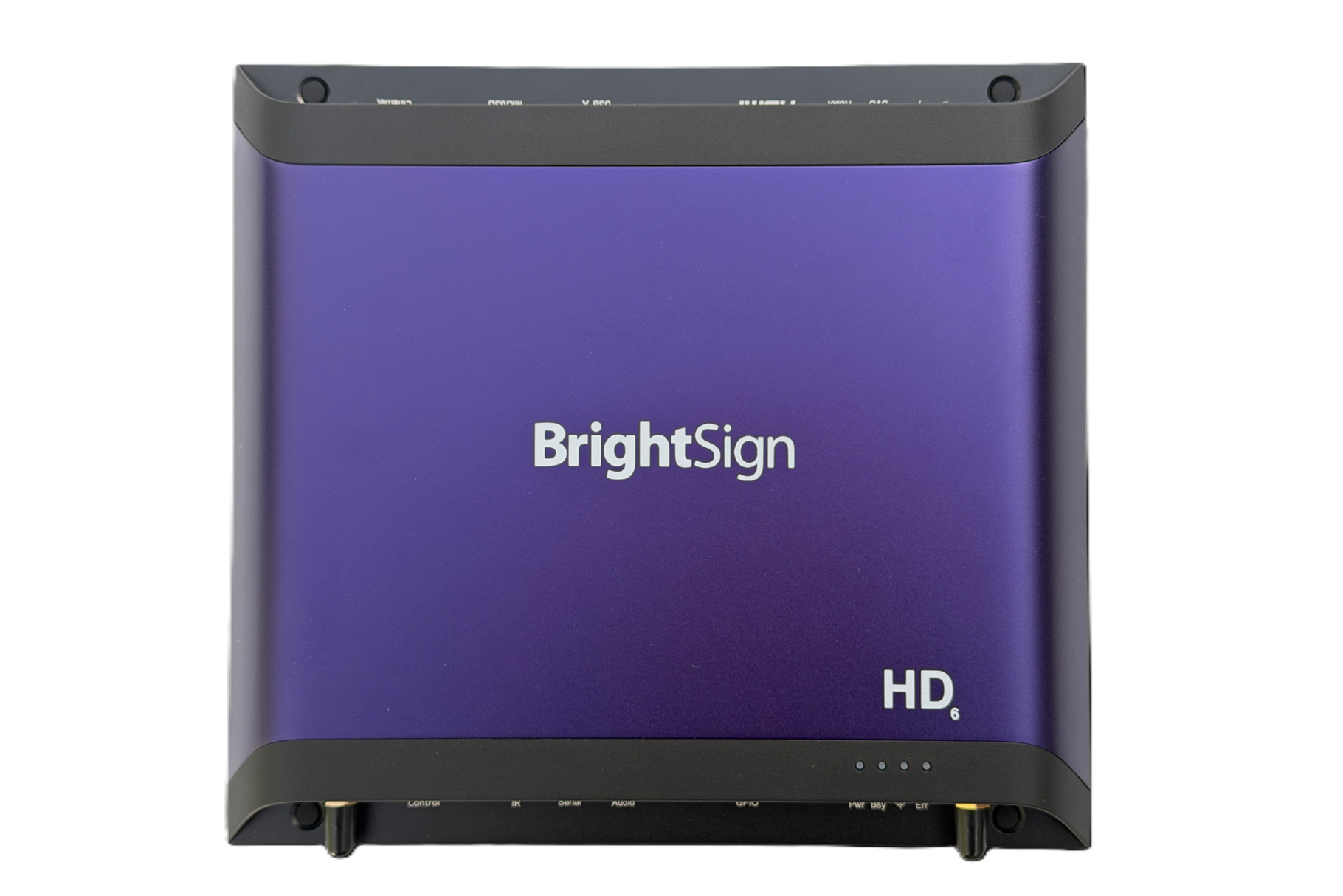 BrightSign HD1026 - 4K Digital Signage Player - 10-bit HDR - USB-A, RS-232, GPIO - BrightSignOS
