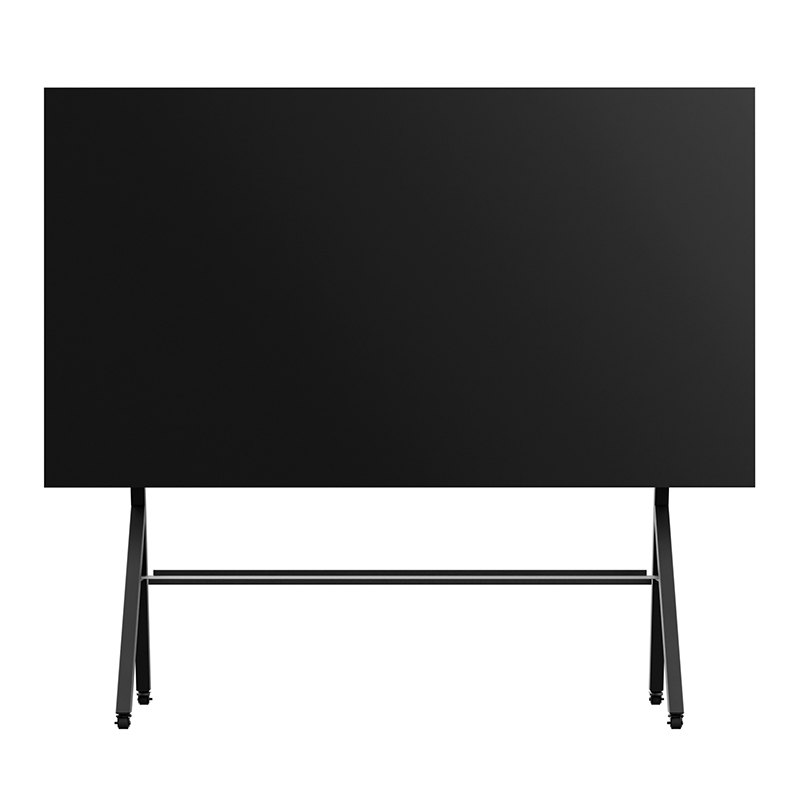 Hagor HP LED Trolley LG LAPA 136" 6298 - mobiles Standsystem für LG LAPA136-GF - 3 Höhen - Rollen mit Feststellbremse - inkl. AV-Ablage - schwarz
