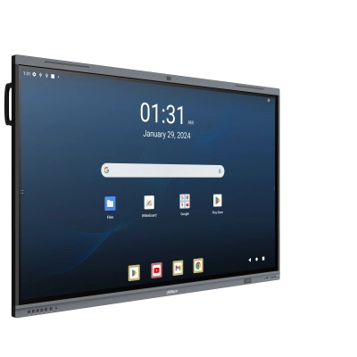 Dahua DHI-LPH75-MC480-U - 75 Zoll Smart Interactive Whiteboard, 4K, Android 15 EDLA, 48MP Kamera, USB-C 100W