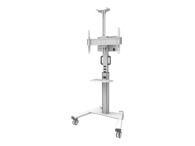 Neomounts FL50S-825WH1 - TV-Trolley 37-75" - max. 70 kg - VESA 600x400 - abschließbar - weiß