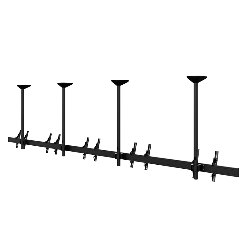 Hagor CPS Menuboard D5L 46-65" - Deckenhalterung 5 Displays Landscape - max. 40 kg je Screen - VESA 600x400 - neigbar - schwarz