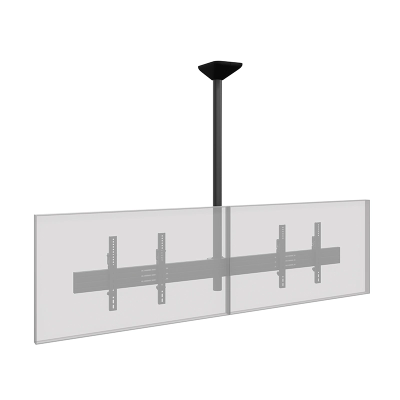 Hagor CPS Menuboard D2L 46-65" - Deckenhalterung 2 Displays Landscape - max. 40 kg je Screen - VESA 600x400 - neigbar - schwarz