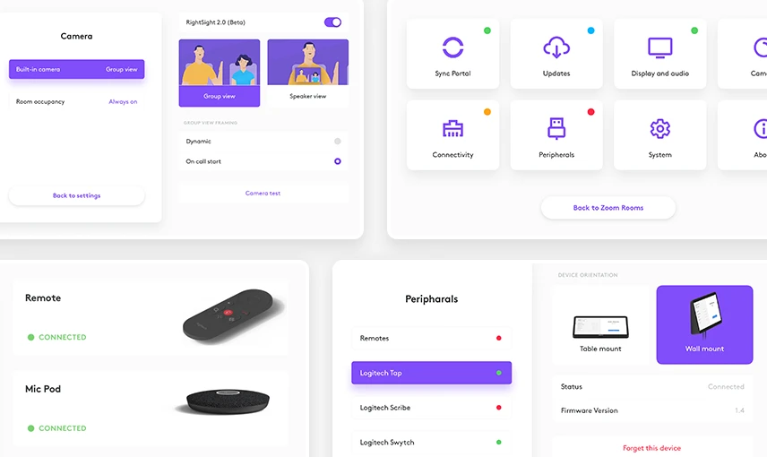 Logitech CollabOS Interface – gehärtetes Betriebssystem für sichere Videokonferenz-Appliances