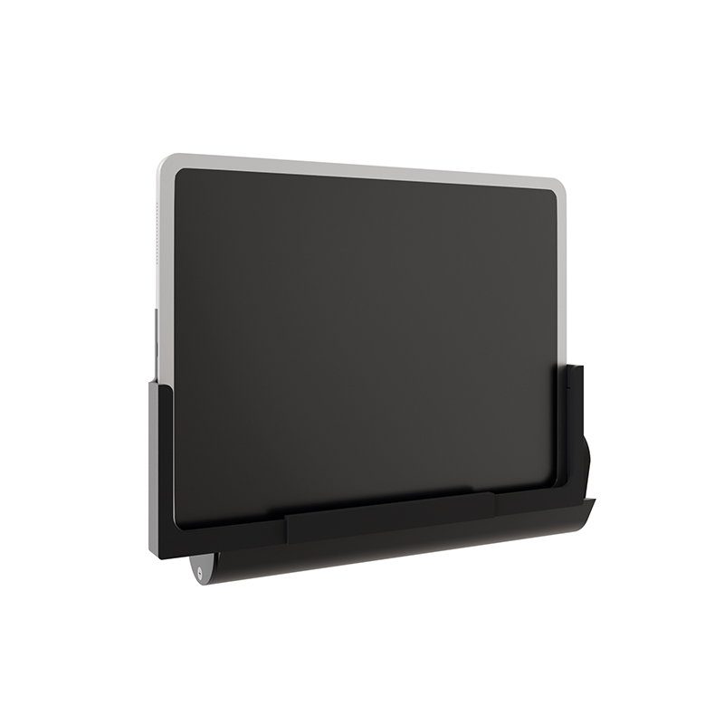 Hagor CON-Line Tabletholder 2882 - Tablet-Halterung seitlich 9,7 bis 12,4" mit USB-A - 310 x 137,5 x 113 mm - Kunststoff schwarz
