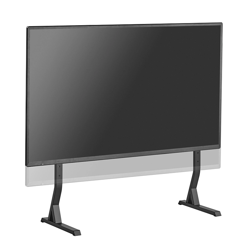 Hagor Tablestand BL XL - Tischstandfuß für Displays 32-77", VESA 50x50 bis 800x400mm, bis 50kg, Flat & Curved, Schwarz