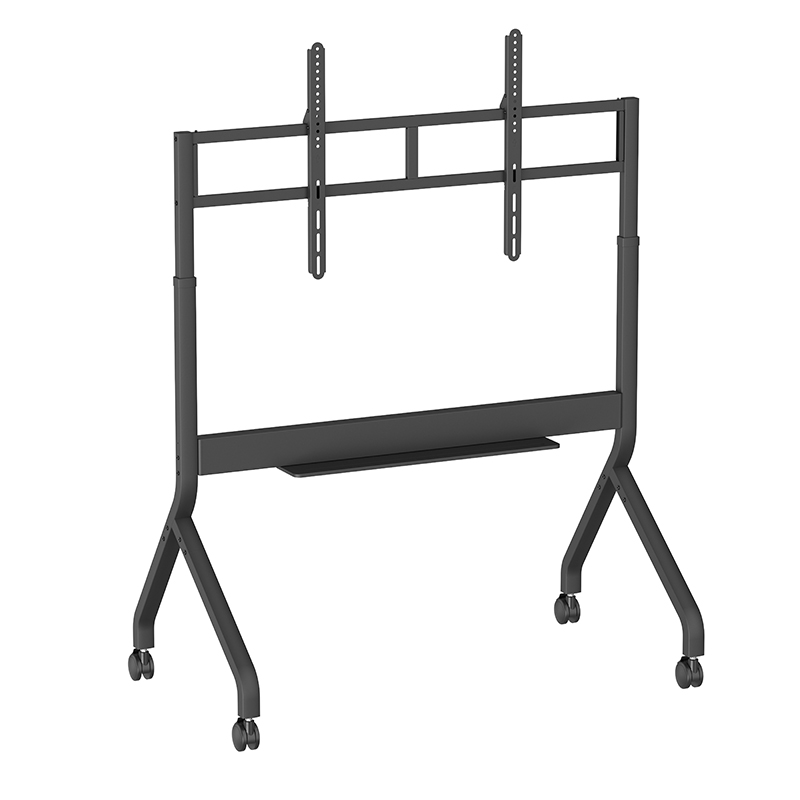 Hagor BrackIT Stand Scandio Moto 8281 - Rollwagen motorisiert 65-98" - Landscape - höhenverstellbar 300 mm - max. 85 kg - VESA 1200x600 - Schwarz