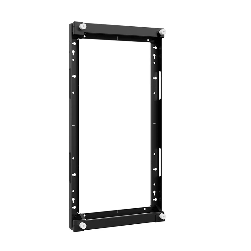 Hagor WH Hisense 55OP90FE 5688 - Outdoor-Wandhalterung displayspezifisch für Hisense 55OP90FE - hochwetterfest - Landscape und Portrait - Schwarz