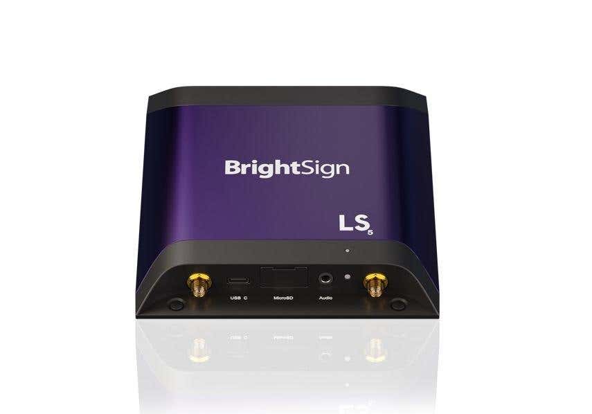 BrightSign LS425 - Full-HD Digital Signage Player - HDMI 2.0a - USB-C - BrightSignOS