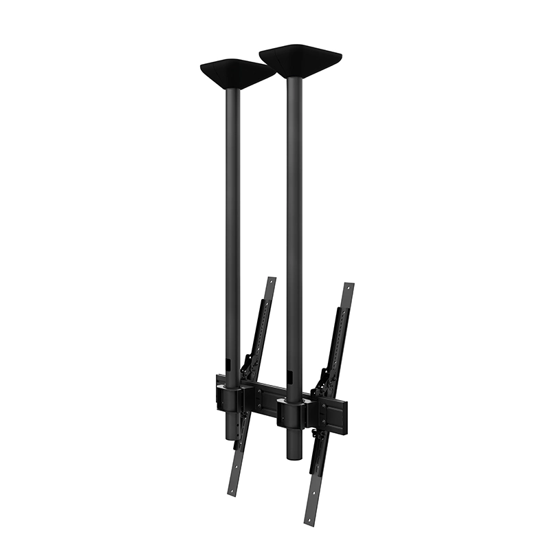 Hagor PLD Single HD 2701 - Deckenhalterung 75-100 Zoll - neigbar, höhenverstellbar - Portrait - bis 100 kg - VESA 600x900 - schwarz