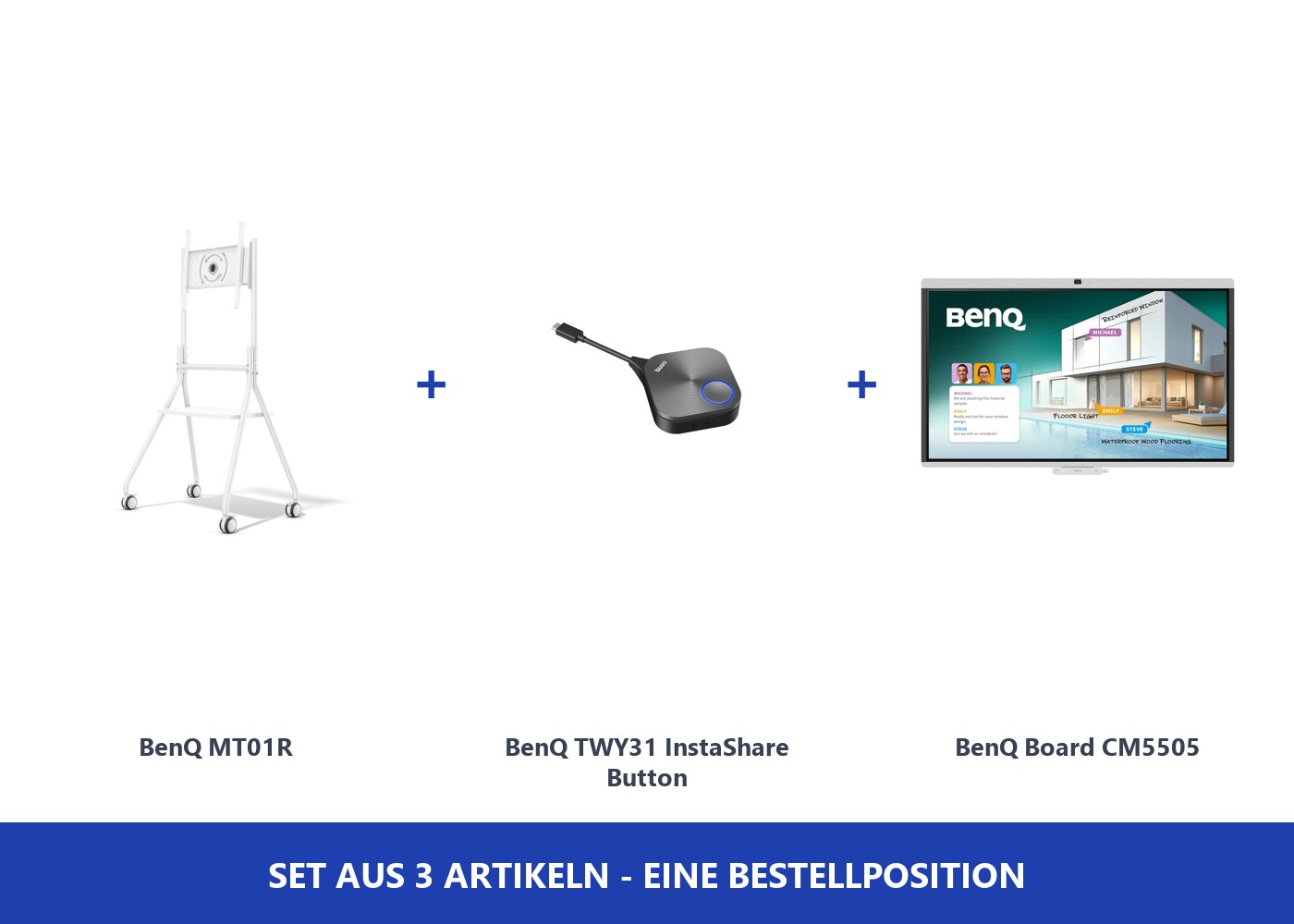 Die 3 Artikel des Sets ND-22023