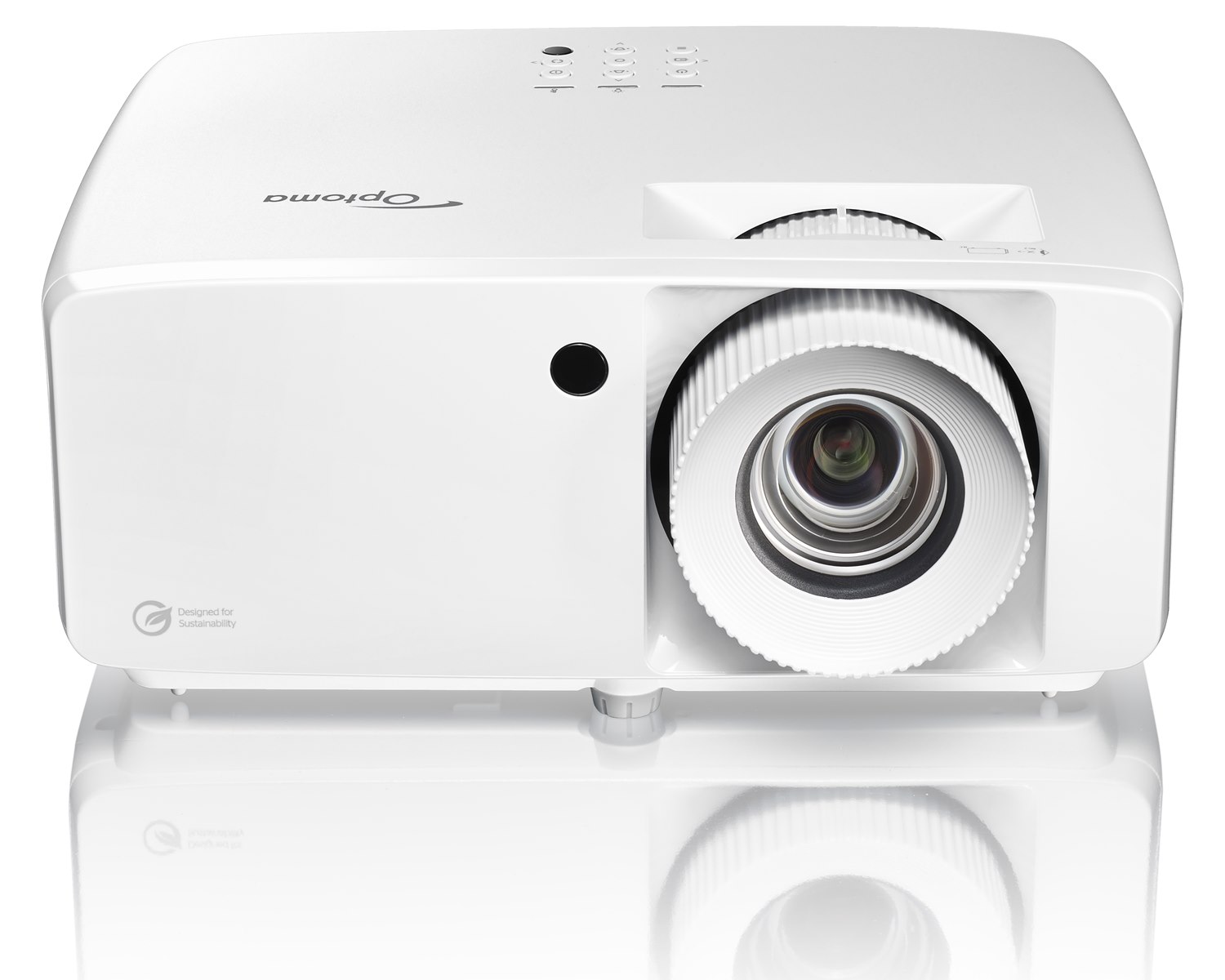 Optoma ZK450 - 4K UHD Laserprojektor, 4200 Lumen, IP6X, 30.000h, HDR, 360°, 24/7, Weiß