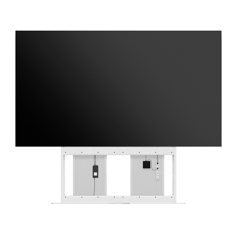 Hagor CON-Line LED BW 163-165" 2891 - LED-Wandsystem mit Technikkorpus - für All-in-One-LED bis 165" - inkl. Cover-Set - weiß