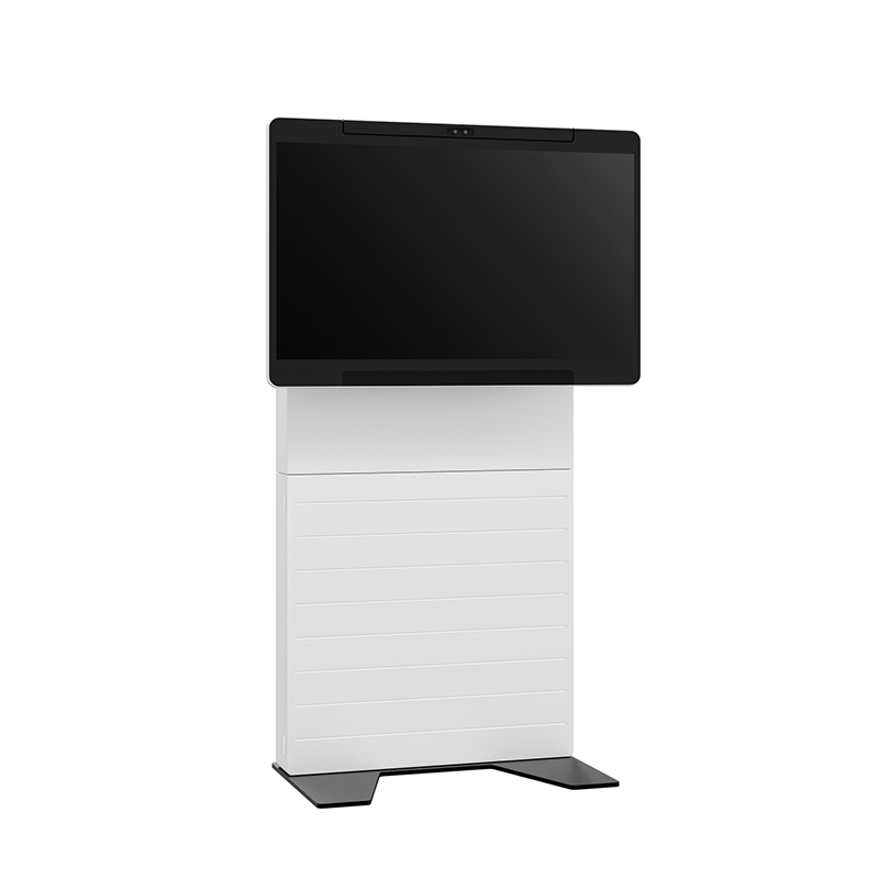 Hagor CON-Line Big FS Lift Cisco WebEx Board Pro 55" 2786 - Medienstele freistehend elektrisch höhenverstellbar - 500mm Fahrweg - displayspezifisches Lochbild - Landscape - VESA-frei - Weiß/Schwarz