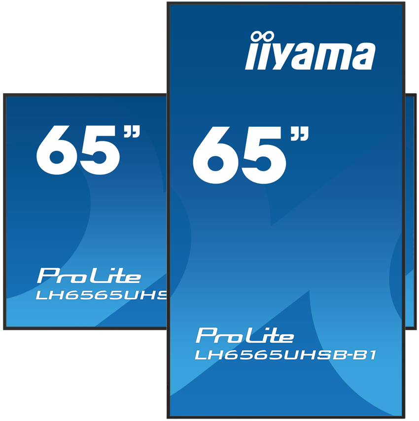 iiyama ProLite LH6565UHSB-B1 - 65" 4K Digital Signage Display, 800 cd/m², Android 11