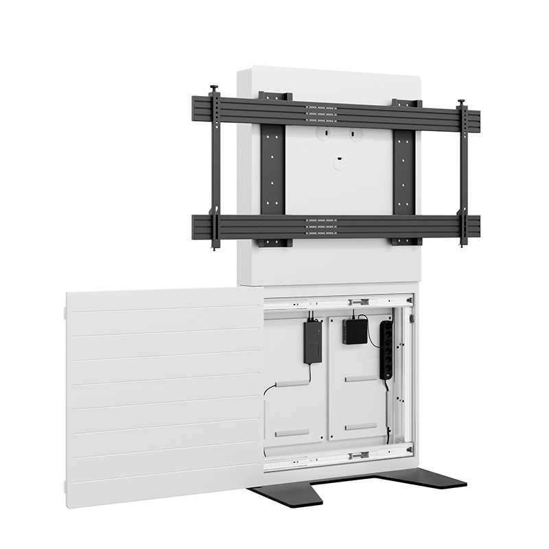 Hagor CON-Line Big FS Cisco WebEx Board Pro 75" 2782 - Medienstele freistehend - displayspezifisches Lochbild - Landscape - VESA-frei - Weiß/Schwarz