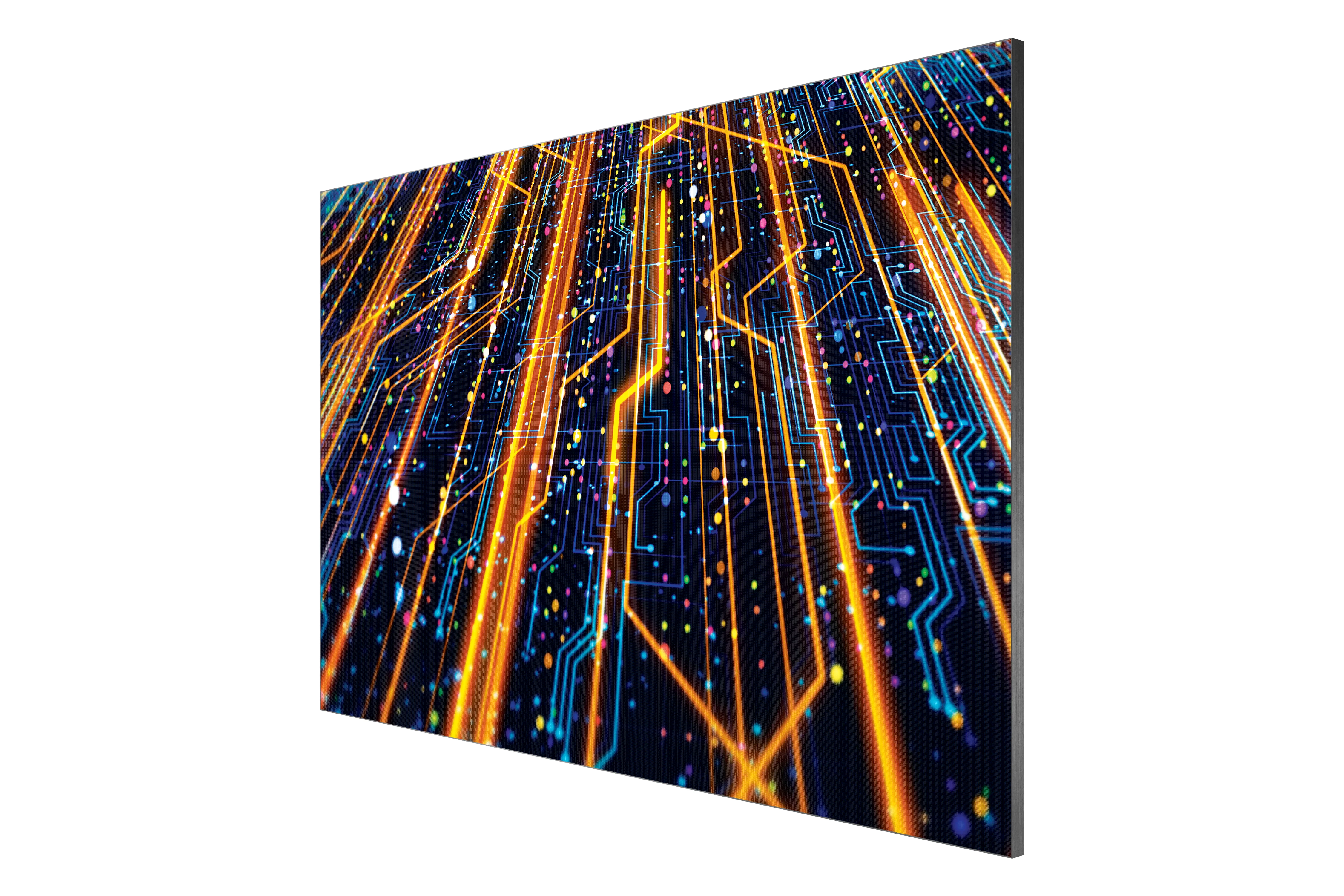 Samsung IA015C - 130" All-in-One LED-Wand - Full-HD 1920x1080 Pixel - 1,5 mm PP - 1000 cd/m² - 24/7 - 4 vormontierte Module - inkl. Wandhalterung - Tizen - schwarz