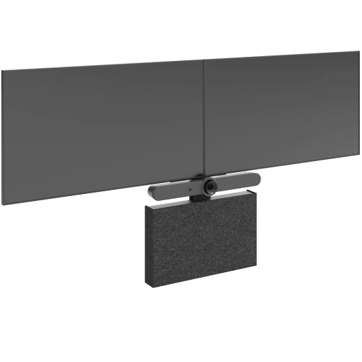 Chief FCASTC Fusion Storage Cabinet - Aufbewahrungsschrank für Chief Fusion Wandhalterungen - max. 27 kg - Akustikfilz - schwarz