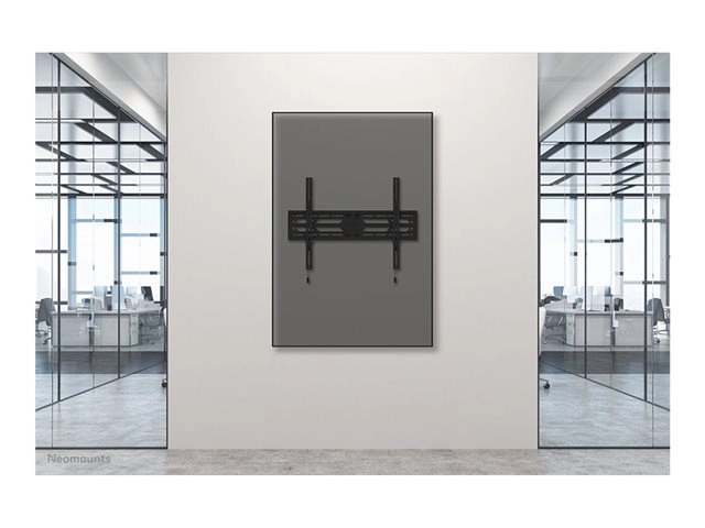 Neomounts WL30S-950BL19 - Schwerlast-Wandhalterung 55-115" - Landscape & Portrait - fest - abschließbar - höhenverstellbar - max. 160 kg - VESA 100x100-1500x900 - schwarz