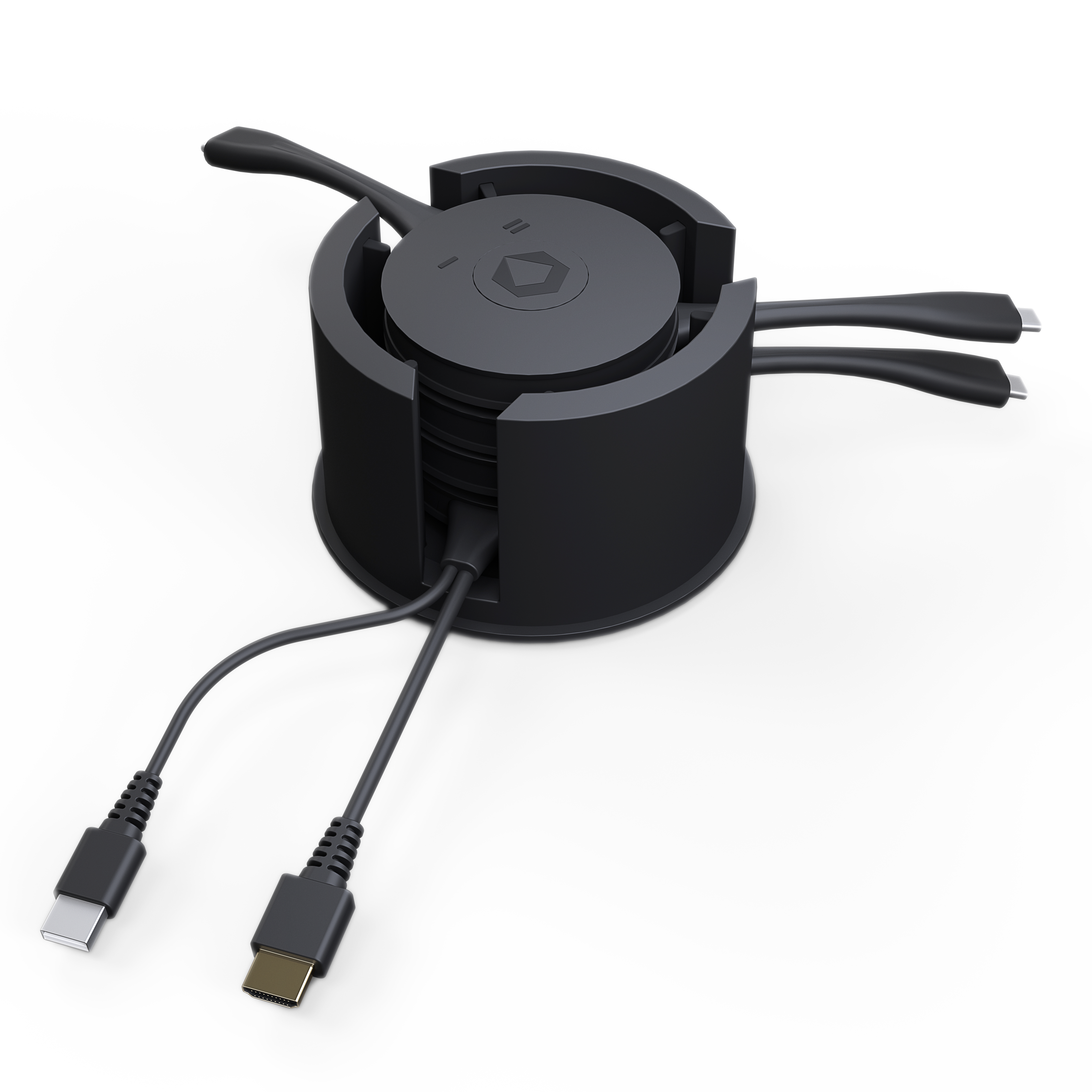 Kindermann Klick & Show TRAY-4K – Elegante Aufbewahrung für bis zu 4 Transmitter