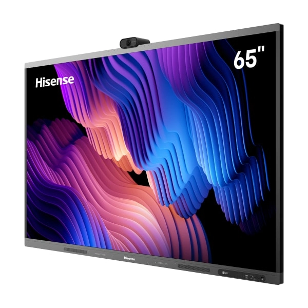 Hisense 65WM6FE-A - Interaktives Touch-Display 65" - 4K UHD - 400 cd/m² - Android 13 EDLA - 55-Punkt-Touch - 4K-Kamera - Dolby Atmos - VESA 600x400 - schwarz